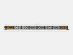 Cali Raised LED - Cali Raised LED CR2319 43" Amber/White Dual Function LED Bar Single Row - Image 1