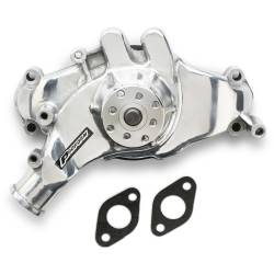 Proform - Proform 68240 Engine Water Pump Mech Long Style High Flow Polished BB Chevy - Image 2