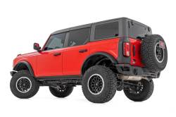 Rough Country Suspension Systems - Rough Country Trail Cladding Rear Corner Guards Black 21-25 Bronco TC13029 - Image 3