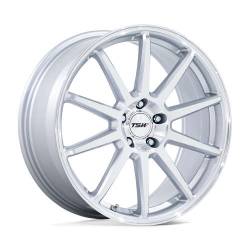 TSW - TSW Wheels TW004 CANARD 19x8.5 5x4.5 35mm Gloss Silver/Machined TW004SD19851235 - Image 1
