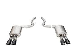 Corsa Performance - Corsa Performance 21261BLK Sport Axle-Back Exhaust System for 24-25 Ford Mustang - Image 1