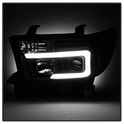 Spyder Auto - Spyder Auto 5085344 Black Light Bar Projector Headlights for Tundra/Sequoia - Image 2