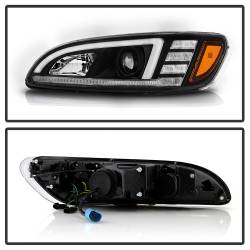 Spyder Auto - Spyder Auto 5088567 Projector Headlights Sequential LED Turn Signal Lights Blk - Image 2