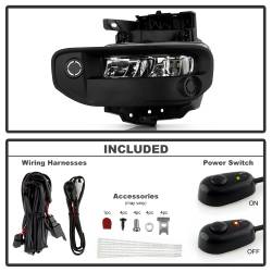 Spyder Auto - Spyder Auto 9051067 Full LED Fog Lights w/Universal Switch for 19-21 RAM 1500 - Image 2
