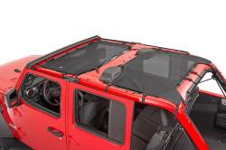 MasterTop - MasterTop 14201601 ShadeMaker Freedom Mesh Bimini Top Plus 18-23 Jeep JL 4DR - Image 1