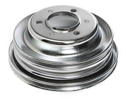 Trans-Dapt Performance - Trans-Dapt 9724 Chrome Water Pump Crankshaft Pulley 3 Groove CHevy 396/454 Long - Image 135