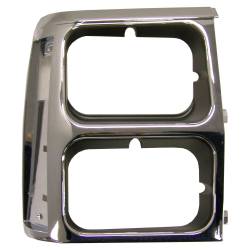 Crown Automotive Jeep Replacement - Crown Automotive 55008046 Headlamp Bezel for 84-90 Grand Wagoneer/Wagoneer RH - Image 1