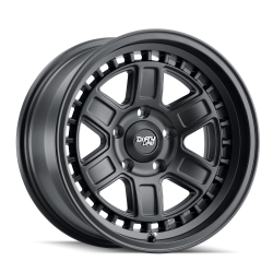 DIRTY LIFE - Dirty Life 9308 Cage 17x8.5 6x135 -6mm Matte Black 9308-7836MB - Image 1