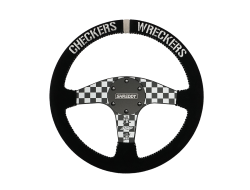 PRP - PRP SHRDYG259 x Shreddy Checkered Steering Wheel Flat - Image 1