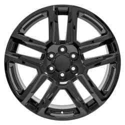 OE Wheels LLC - OE Wheels CV63 22x9 6x5.5 28mm Gloss Black CV63-22090-6550-28B - Image 2