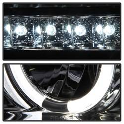 Spyder Auto - Spyder Auto 5012036 LED Halo Projector Headlights Chrome/Clear - Image 2