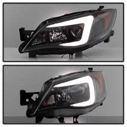 Spyder Auto - Spyder Auto 5083937 Light Bar Headlights Black/Clear for 08-14 WRX - Image 2