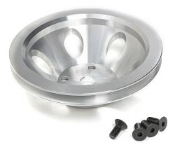 Trans-Dapt Performance - Trans-Dapt 9482 Water Pump Pulley 1Groove Long w/p Mach Alu. 69-85 Chevy 283-350 - Image 43