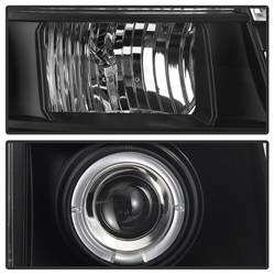 Spyder Auto - Spyder Auto 5029331 Black/Clear LED Halo Projector Headlights - Image 2