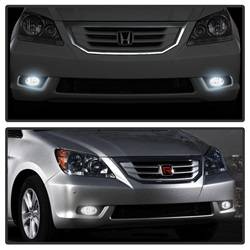 Spyder Auto - Spyder Auto 5077448 Black/Smoke Fog Lights for 08-10 Honda Odyssey - Image 2
