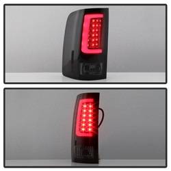Spyder Auto - Spyder Auto 5084750 Black LED Light Bar Taillights for 07-13 GMC Sierra - Image 2