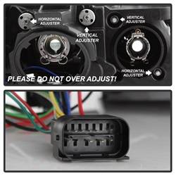 Spyder Auto - Spyder Auto 5085047 Projector Headlights LED DRL Black Smoke - Image 2