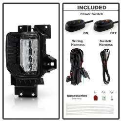Spyder Auto - Spyder Auto 9051173 Fog Lights for 20-21 Sierra 2500HD/3500HD - Image 2