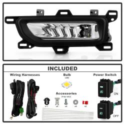 Spyder Auto - Spyder Auto 9051333 Fog Lights w/Switch Clear for 20-22 Nissan Titan - Image 2