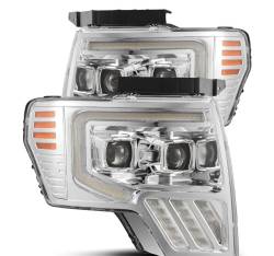 AlphaRex - AlphaRex 880482 Projector Headlights Chrome 09-14 Ford F150 - Image 1