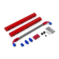 Speedmaster - Speedmaster PCE137.1002 Billet Alu. Fuel Injector Rail Kit for Chevy SBC - Image 1