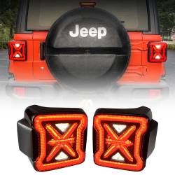 AMERICAN MODIFIED - AMERICAN MODIFIED AMJPCA03304 Arrow Tail Lights Smoked Lens - Image 1