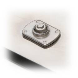 Trans-Dapt Performance - Trans-Dapt 9074 Chrome Transmission Pan Plain Stock Capacity TH350 - Image 2