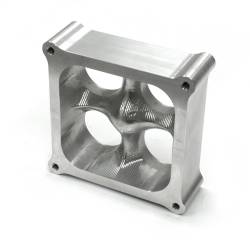 Speedmaster - Speedmaster PCE120.1010 2" Alum 4500 CNC Carb Spacer Square Bore 4 Port - Image 2