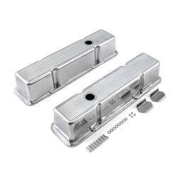 Speedmaster - Speedmaster PCE314.1070.06 Chevy SBC 350 Polished Alum Ball Milled VC Tall Hole - Image 1
