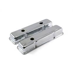 Speedmaster - Speedmaster PCE314.1057 Chevy SBC 350 Stock Style Chrome Steel VC Short Baffled - Image 1