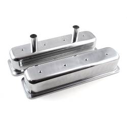Speedmaster - Speedmaster PCE314.1026 Chevy SBC 350 Center Bolt Polished Alum Valve Cover Tall - Image 1
