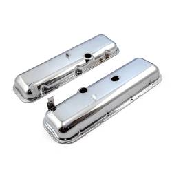 Speedmaster - Speedmaster PCE314.1055 Chevy BBC 454 Chrome Valve Cover Short Baffled - Image 1