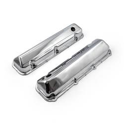 Speedmaster - Speedmaster PCE314.1045 Ford 429 460 Chrome Steel Valve Cover 3.5 Tall Baffled - Image 1