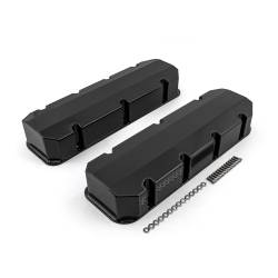 Speedmaster - Speedmaster PCE314.1111.03 Fabricated Valve Covers Black Tall for Chevy BBC 454 - Image 1