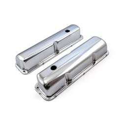 Speedmaster - Speedmaster PCE314.1044 Ford FE 390 427 428 Chrome Steel VC 3.875 Tall Baffled - Image 1