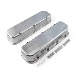 Speedmaster - Speedmaster PCE314.1027.01 Alu. Plain Valve Cover Tall w/o Hole for Chevy BBC - Image 1