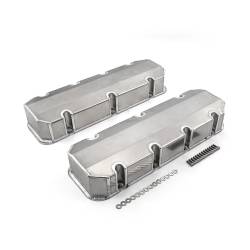 Speedmaster - Speedmaster PCE314.1111.01 Fabricated Valve Covers Satin Tall for Chevy BBC 454 - Image 1
