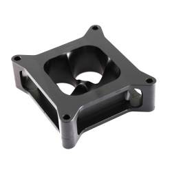 Speedmaster - Speedmaster PCE120.1009.02 2" 4150 CNC Carb Spacer Square Bore 4 Port Black - Image 1