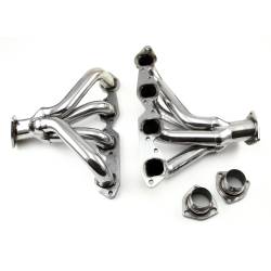 Speedmaster - Speedmaster PCE316.1050.01 Center Dump Block Hugger SS Headers for Chevy BBC 454 - Image 1