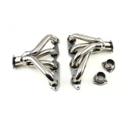 Speedmaster - Speedmaster PCE316.1050.01 Center Dump Block Hugger SS Headers for Chevy BBC 454 - Image 2