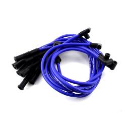 Speedmaster - Speedmaster PCE390.1024.02 90-DEG To Straight Male Blue Spark Plug Wire for Ford - Image 1