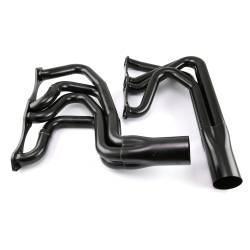 Speedmaster - Speedmaster PCE316.1086.03 IMCA Modified Mild Steel Headers Black for Chevy SB - Image 1