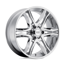 American Racing - American Racing Wheel AR893 MAINLINE 16x8 6x5.5 0mm Chrome AR89368068200 - Image 1