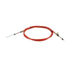 B&M - B&M 80834 Super Duty Race Shifter Cable 8' Eyelet/Threaded Red - Image 2