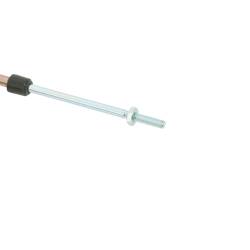 B&M - B&M 80834 Super Duty Race Shifter Cable 8' Eyelet/Threaded Red - Image 6