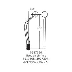 Hurst - Hurst 3667271 MasterShift 3-Spd Manual Shifter for 58-74 Buick/Chevy/OM/Pontiac - Image 3