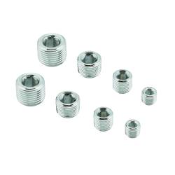 Mr Gasket - Mr Gasket 6352G Chrome Plated Pipe Plug Set 8Pc - Image 1