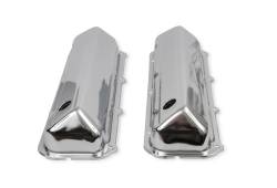 Mr Gasket - Mr Gasket 9413 Valve Cover Chrome Plated Baffled Pair - Image 2