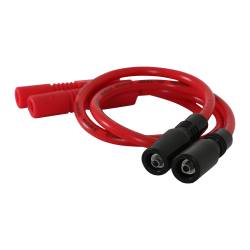 ACCEL - ACCEL 171098-R Custom Motorcycle Spark Plug Wire for 99-08 Touring 8mm Red - Image 2