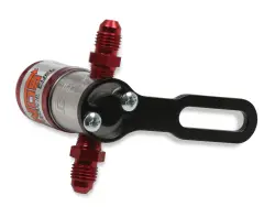 NOS/Nitrous Oxide System - NOS 16511NOS Extended Fuel Solenoid Bracket Black 1" Dia - Image 3